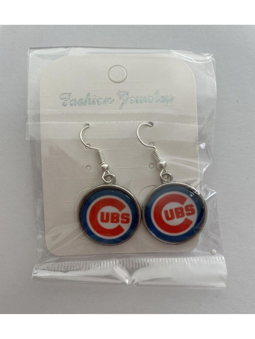 Chicago Cubs MLB Baseball Team Earrings